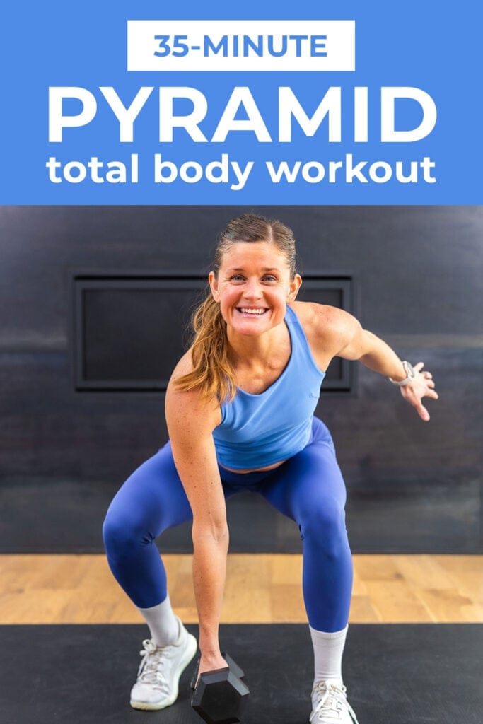 woman smiling in low squat