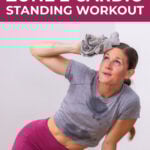 woman sweating after completing zone 2 cardio workout