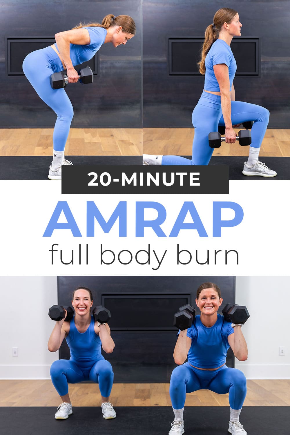 20-Minute Dumbbell Full Body Workout | Nourish Move Love