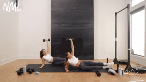 example of oblique v up exercise