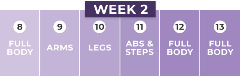 2-Week Fitness Plan and Meal Plan (PDF) | Nourish Move Love