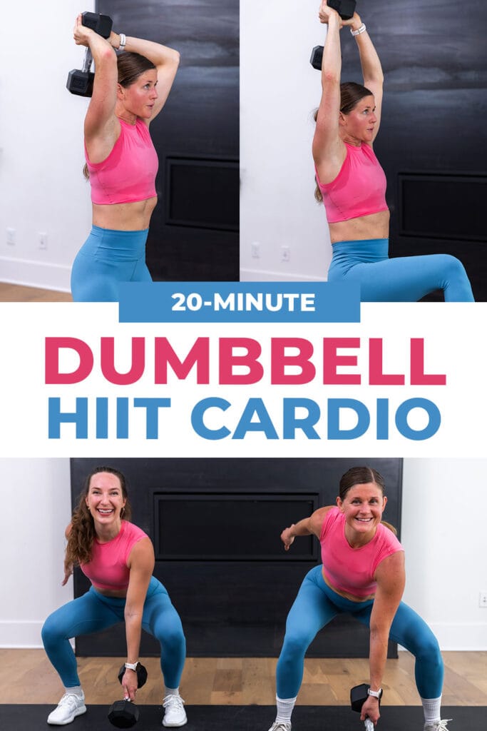 three exercises from full body hiit cardio workout