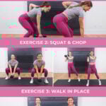 3 exercises from zone 2 cardio workout