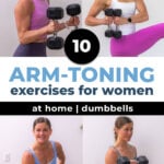 4 examples of arm toning exercises for women