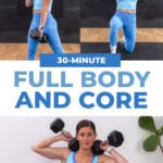 3 Exercises from full body abs workout for women