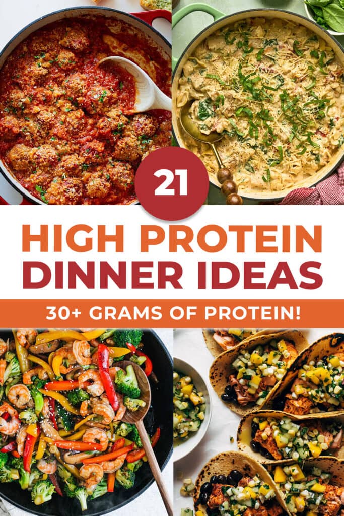 21 high protein dinners