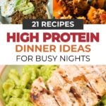 high protein dinners including the viral beef and cottage cheese bowl