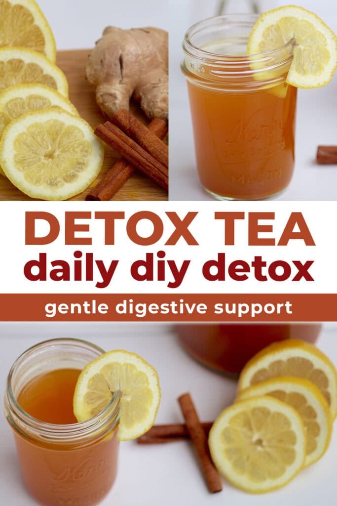 ingredients necessary to make detox tea at home
