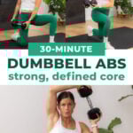 three dumbbell ab exercises for a strong core