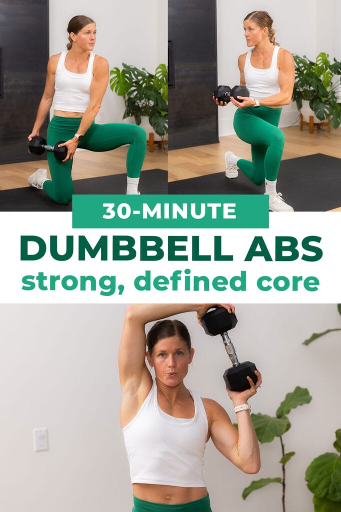 three dumbbell ab exercises for a strong core