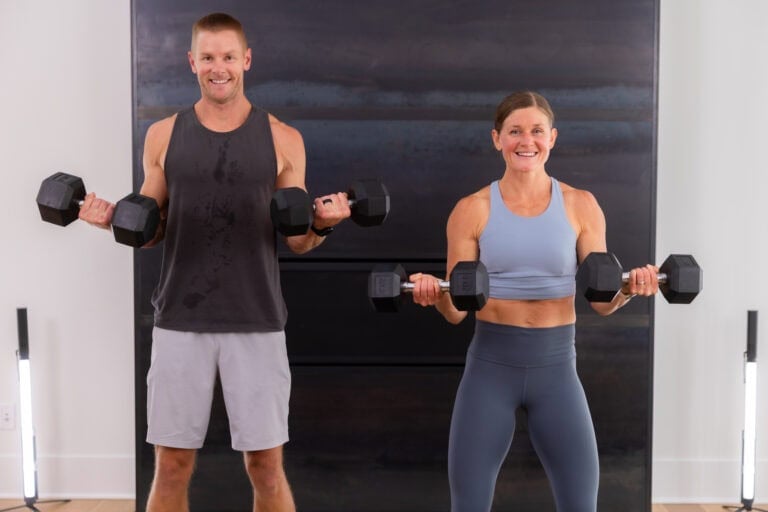 25-Minute Dumbbell Back and Bicep Workout
