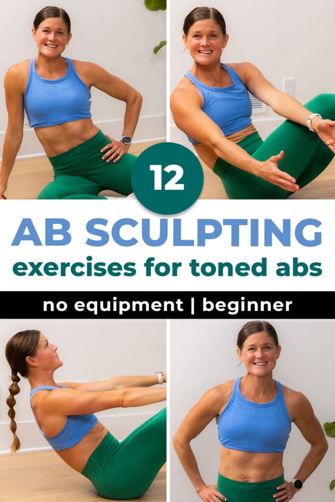 four exercises for strong toned abs