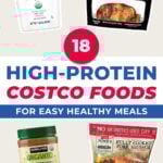Four high-protein items from costco