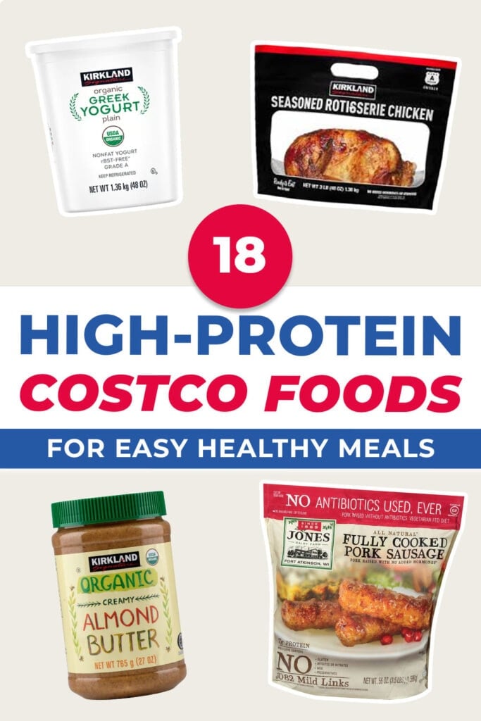 Four high-protein items from costco