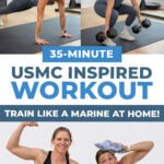 3 exercises from USMC workout at home