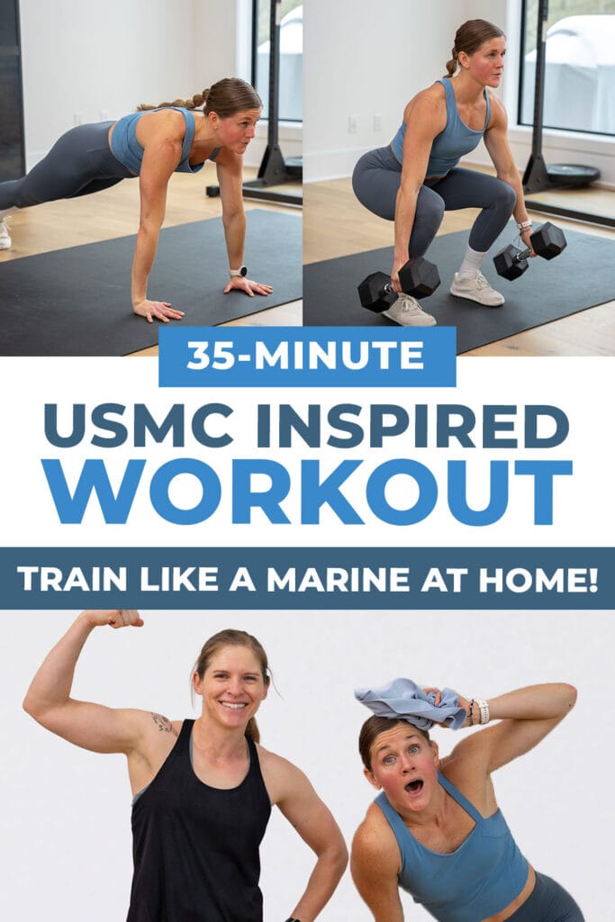 3 exercises from USMC workout at home