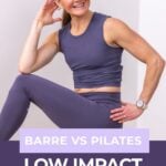 Barre vs Pilates graphic