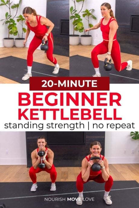 Beginner Kettlebell Workout (20 Minutes)