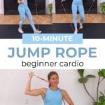 10 minute beginner jump rope PDF graphic