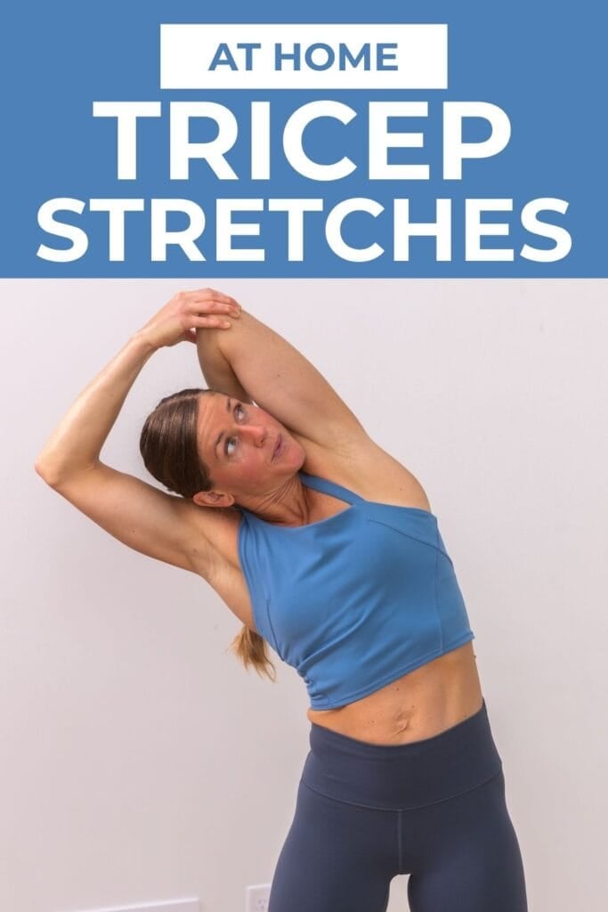 The best tricep stretches graphic
