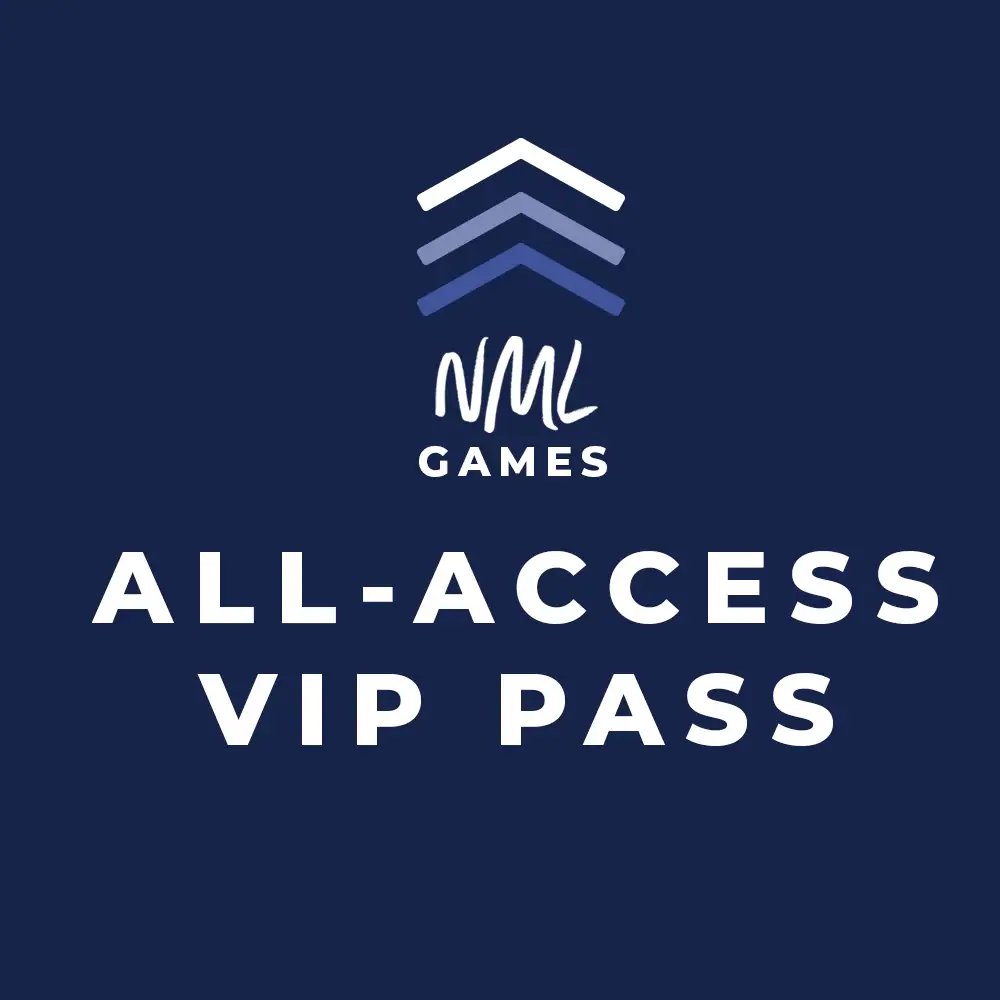 NML games all access vip pass graphic