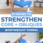 10 moves to strengthen core and oblique exercises