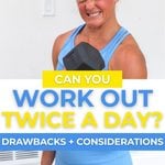 woman performing a bicep curl
