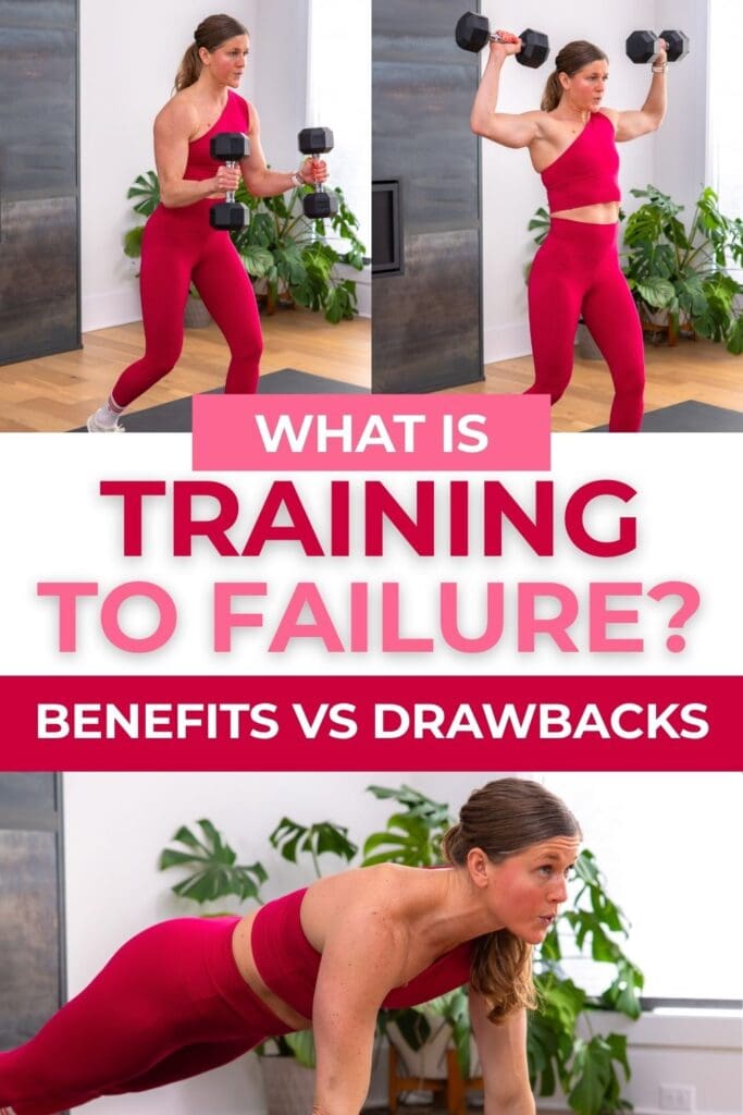 woman performing strength exercises